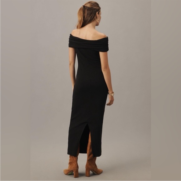 Reformation Josefina Maxi Dress in Black - Picture 2 of 10